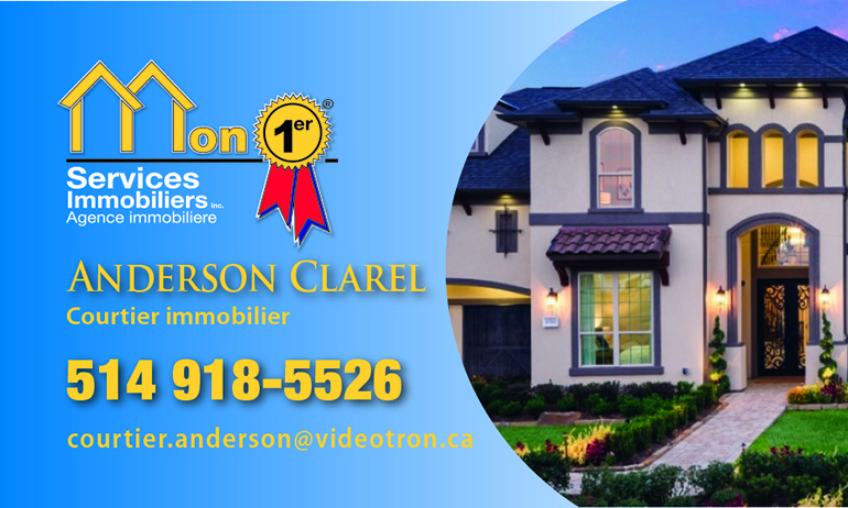 ANDERSON CLAREL, COURTIER IMMOBILIER